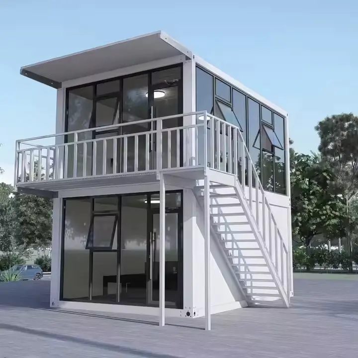 PREFAB ຫ້ອງການທີ່ຢູ່ໃນຕູ້ຄອນເທນເນີ